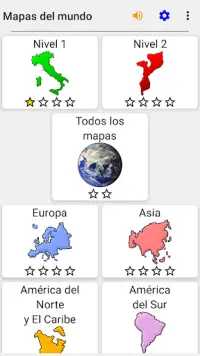 Mapas de todos los países del mundo - El mapa quiz Screen Shot 2