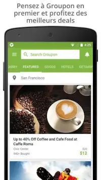 Groupon : Deals & Codes Promos Screen Shot 0