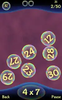 Bubble Math Screen Shot 6