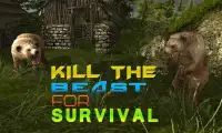 Gấu hoang dã thợ săn mô phỏng Screen Shot 2