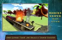 Modern Sniper Train Attack Screen Shot 9