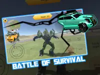 Extreme War of Robot -  Transform Car Fight Screen Shot 7