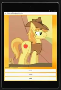 My Little Pony Fan Quiz Screen Shot 2