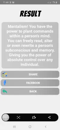 What Is Your Magic Power? Personality Test Screen Shot 7