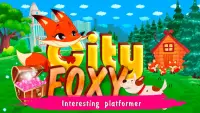 Runner Platformer City Foxy Screen Shot 0