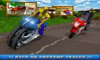 Superhero Motorbike: Moto Rider Racing Screen Shot 2
