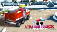 Little Fire Truck in Action Screen Shot 10