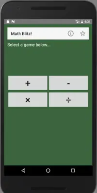 Math Blitz! Screen Shot 0