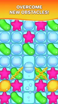 Jellyx - Nuovo gioco di puzzle a doppio blocco Screen Shot 3