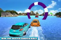 Kids Car Racing: Water Surfer Stunts Screen Shot 12