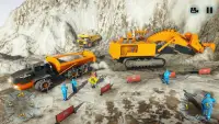 Snow Plow Heavy Excavator Sim Screen Shot 1
