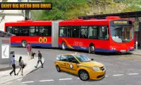 ciudad metro autobús simulador manejar 3d Screen Shot 1