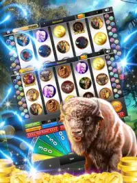 Cherokee Buffalo Casino Slots! Screen Shot 0