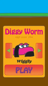 Diggy Worm Screen Shot 3