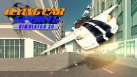 Flying Car Sports Simulator 3D Screen Shot 2