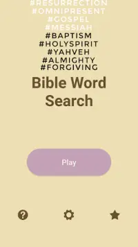 Bible Word Search with Bible Definitions Screen Shot 0