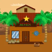 Permainan Escape Terbaik - Cowboy House Screen Shot 0