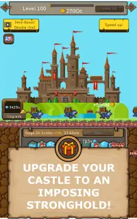 Fantasy Idle Castle - Clicker Mining Builder! Screen Shot 10