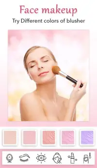 Face Makeup Camera - Beauty Makeup Photo Editor Screen Shot 0