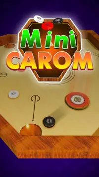 Placa Mini Carrom: King Of Pool Games Screen Shot 0