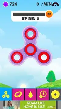 Fidget Super Spinner Screen Shot 0