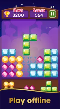 Block Puzzle Jewel Classic BlockPuz Blitz Games Screen Shot 4