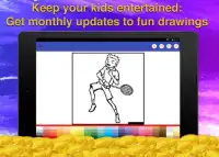 Sport Coloring Game Screen Shot 11