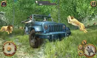 Animal Hunters- Safari Jeep Driving Screen Shot 2
