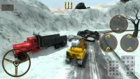 Heavy Snow Excavator Crane Simulator 2018 Screen Shot 3