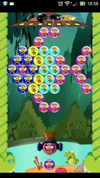 Bees Bubble Shooter Screen Shot 7