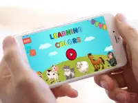 Renkleri Öğreniyorum - Türkçe Çocuk Oyunu Screen Shot 0
