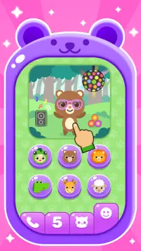 बेबी फोन - बच्चों के लिए खेल Screen Shot 9