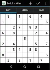 Sudoku Killer Screen Shot 0