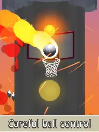 Dancing basketball-Fun casual jump a jump game Screen Shot 5