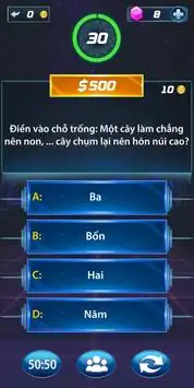 Triệu Phú Bài Kiểm Tra Mới Năm 2020 Screen Shot 0