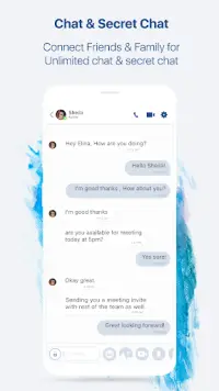 Wefie -  Free Cloud Meetings ,  Call & Chat Screen Shot 3