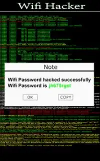 Wifi Password Hacker Prank Screen Shot 2