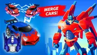 Robot Merge Master: Car Games Screen Shot 0