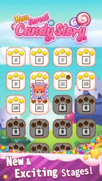 New Sweet Candy Story: Puzzle Master Screen Shot 3