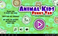 Animal Kids Funny Tap Screen Shot 13