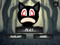Sad Cartoon Cat Horror Game Screen Shot 7