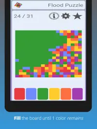 Flood Puzzle Game - Brain Game Screen Shot 13