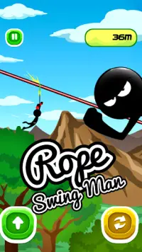 Rope Swing Man Screen Shot 2