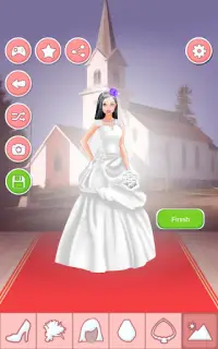 Jogos de vestir noivas Screen Shot 5