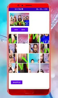 WWE Game - WWE Puzzle Game Screen Shot 6