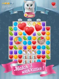 Knittens - Um jogo divertido de combinar 3 Screen Shot 8