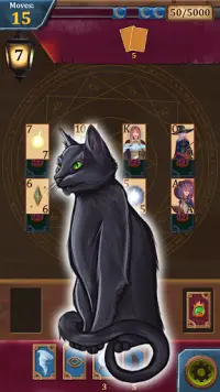 Witch Card Game Solitaire Free Screen Shot 3