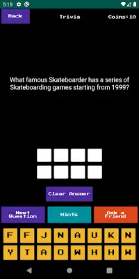 Gaming Quiz Screen Shot 3