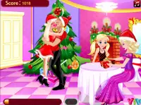 Christmas Princess Kissing - Kiss Games For Girls Screen Shot 2