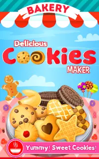 Cookie Maker game - DIY make bake Cookies with me Screen Shot 10